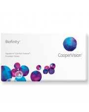 Soczewki Biofinity 6 sztuk