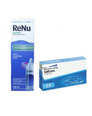 ZESTAW: Soflens 59 6 szt. + Renu Multiplus 360 ml