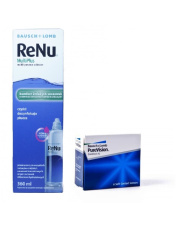 ZESTWA: Pure Vision 6 szt. + Renu Multiplus 360 ml